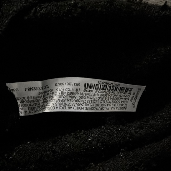 Zara TEXTURED WEAVE OVERSIZED WOOL BLEND JACKET - Picture 7 of 17